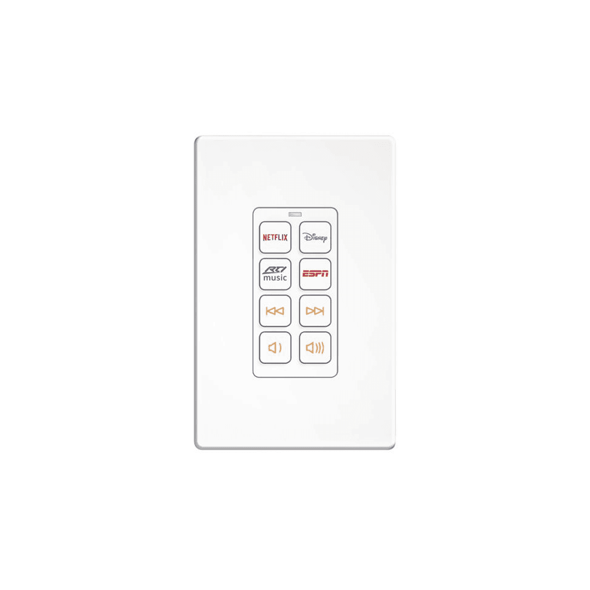 RTI KP-8 - 8 Button In-Wall PoE Keypad Controller