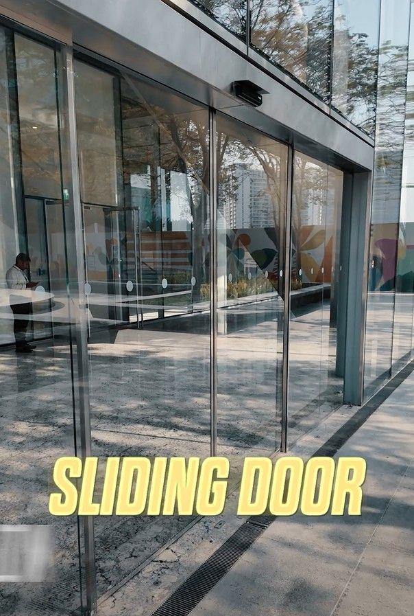 Supply and Installation of automatic sliding door at Al Maryah Tower