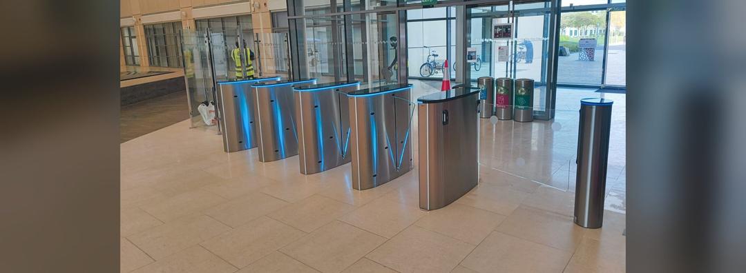Transit Completes Turnstile Access Control Installation
