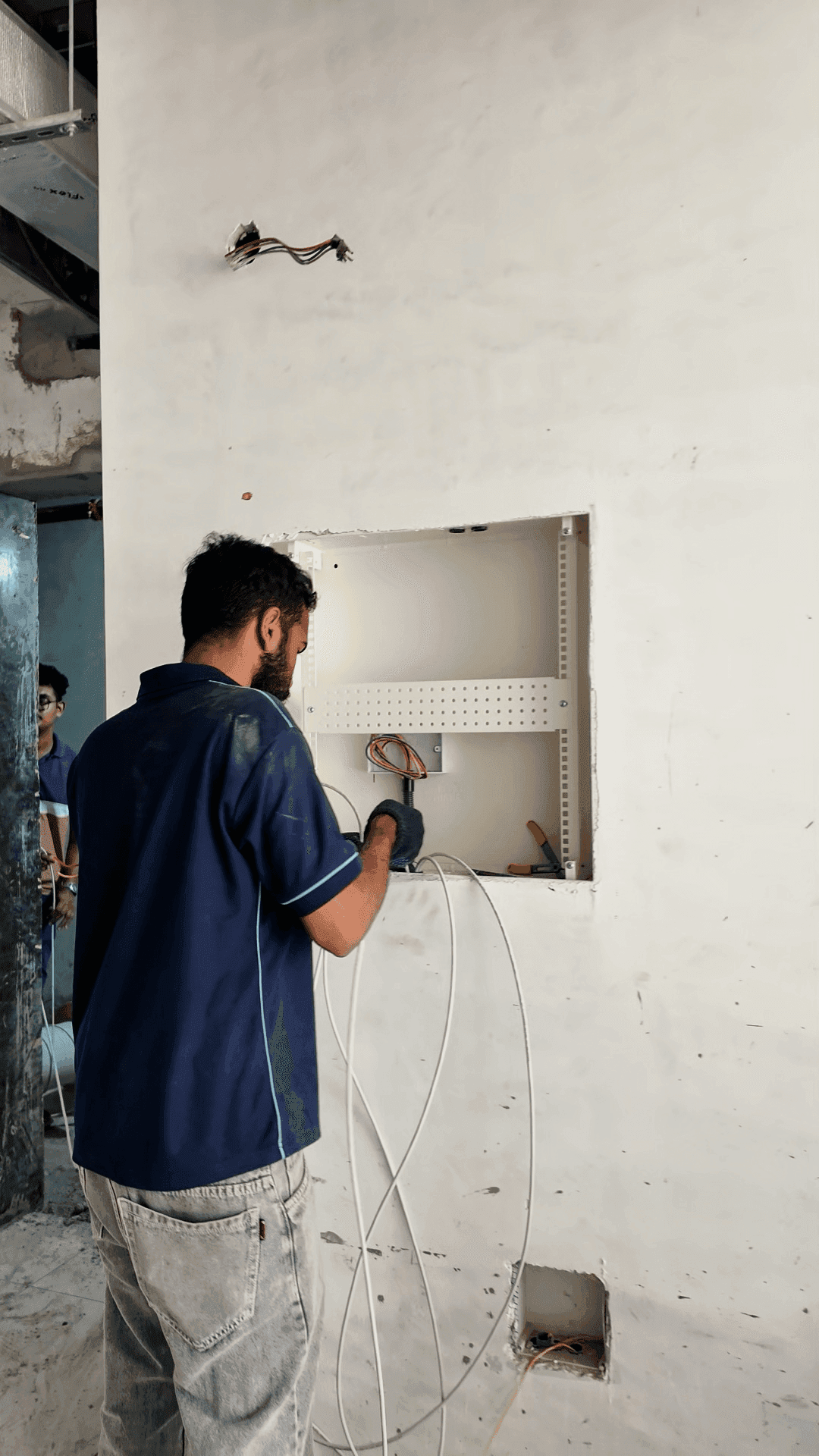 Structured Cabling System Installation - G+4 building in Wadi Al Safa, Dubai