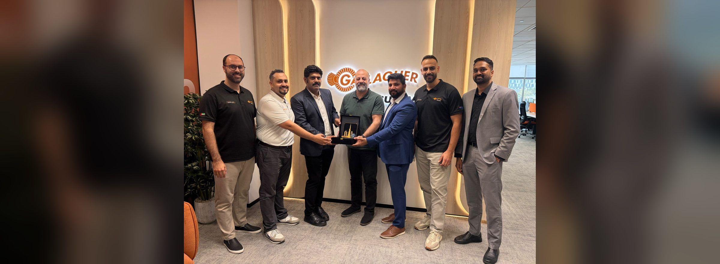 Transit Visits Gallagher Security's New Office, Celebrating a Long-Standing Partnership