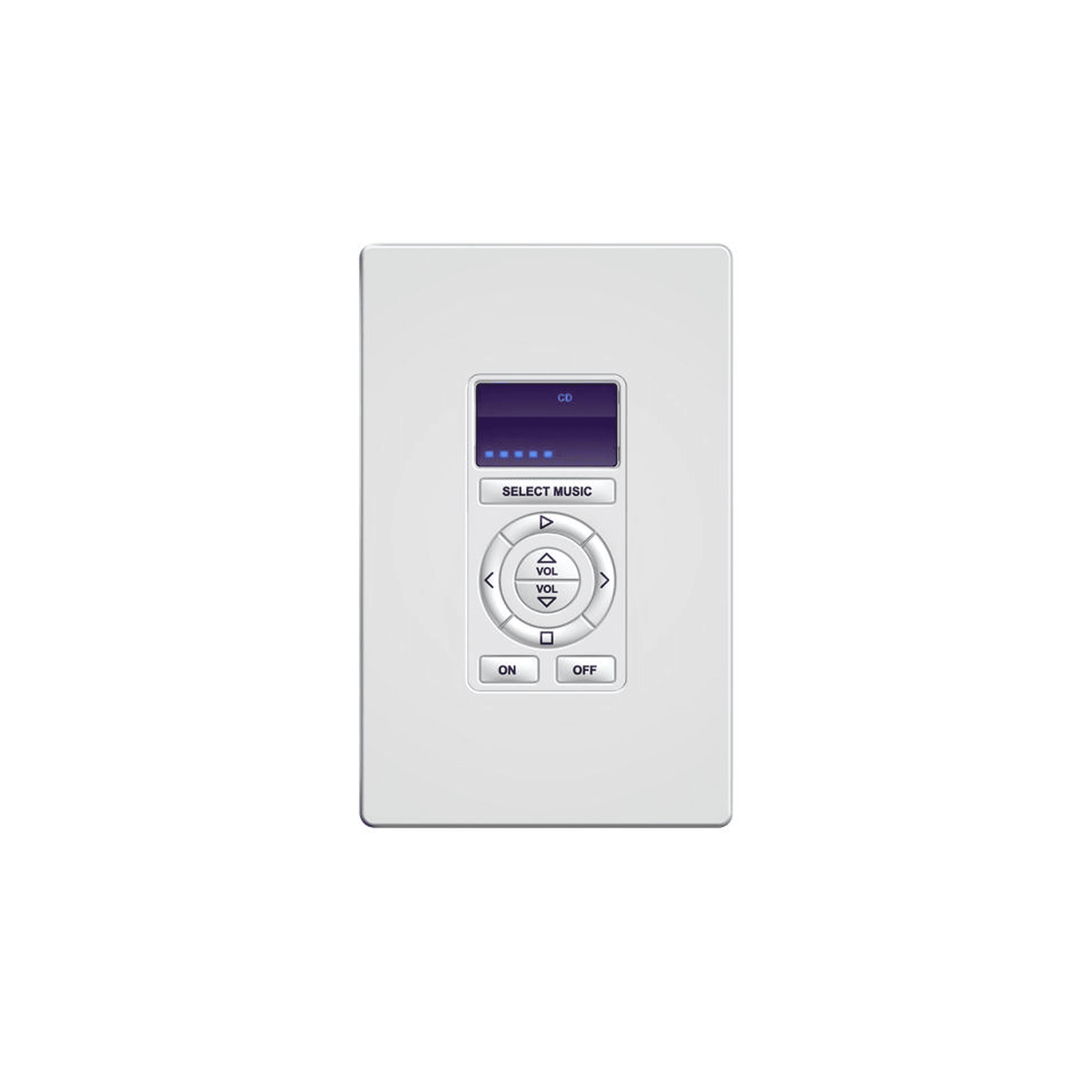 RTI RKM-1+ In-Wall Audio Distribution Keypad