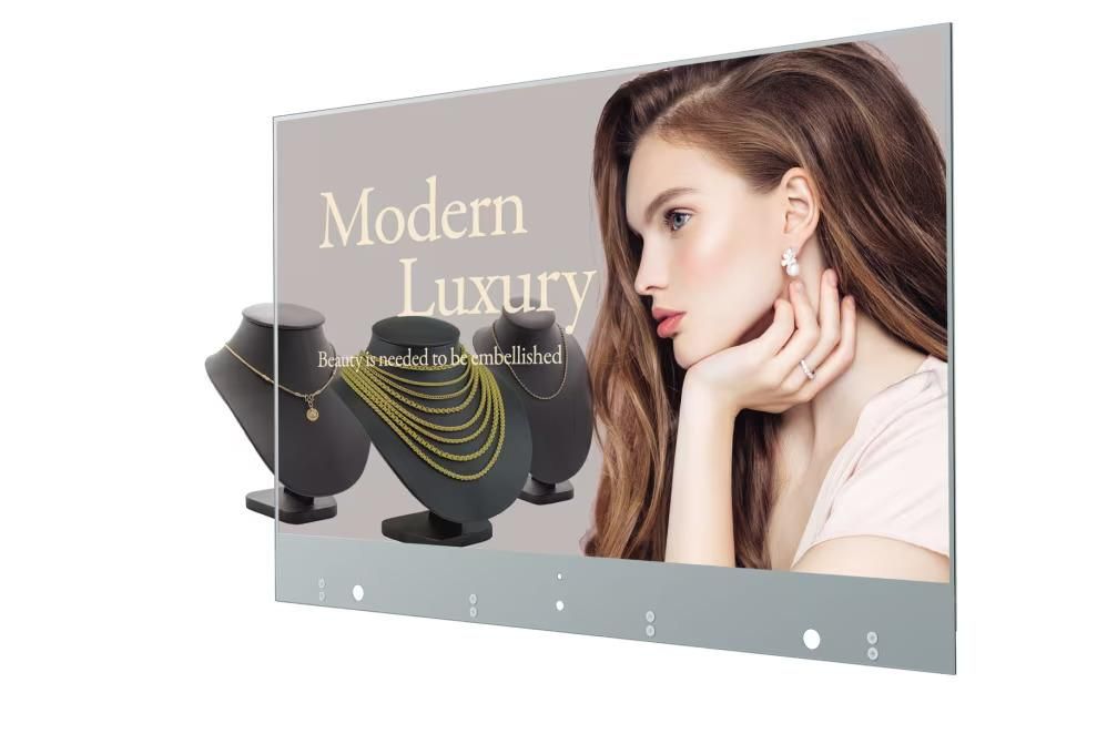 Transparent OLED Signage